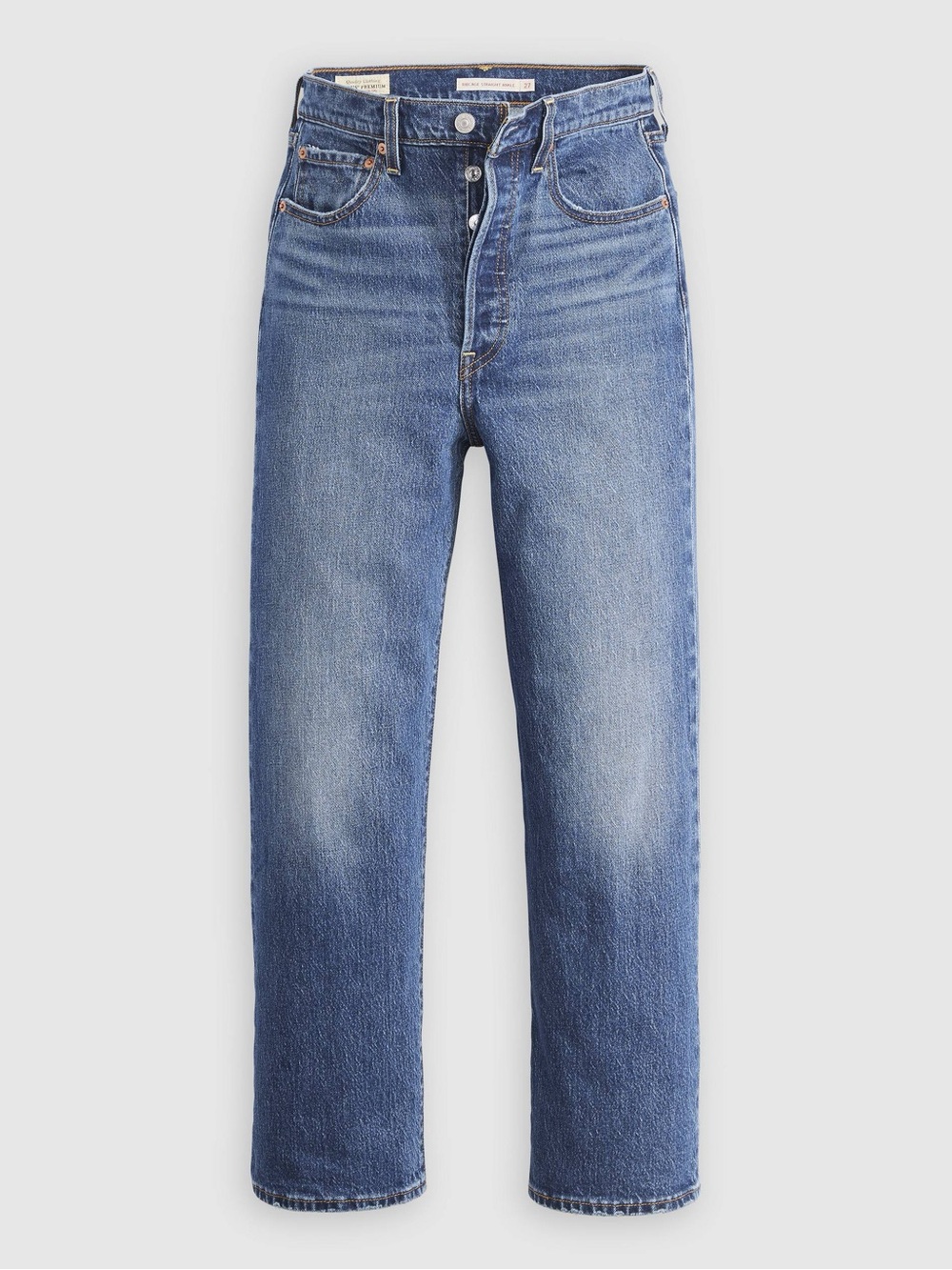 Levi’s ribcage straight ankle - size 28